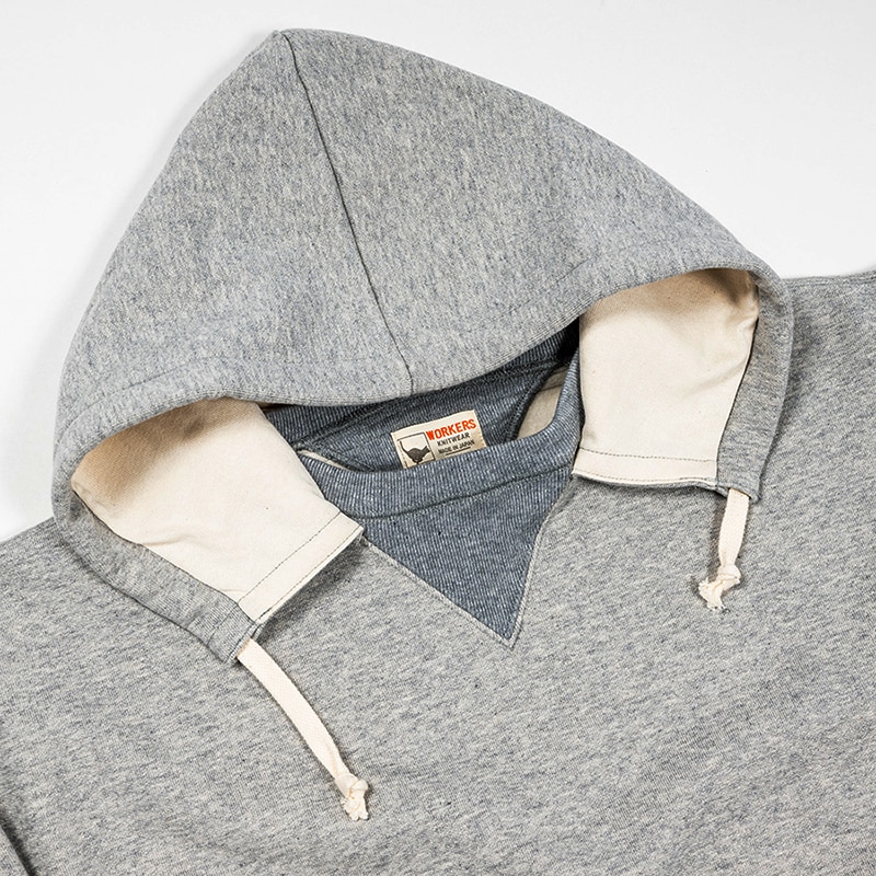 WORKERS KNITWEAR 後付け パーカー WORKERS KNITWEAR 後付け パーカー workers 後付けパーカー 両V